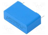 Capacitor: polyester; 2.2uF; 160VAC; 250VDC; 22.5mm; ±10%; THT EPCOS