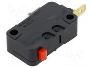 Microswitch SNAP ACTION; 11A/250VAC; 6A/30VDC; without lever OMRON Electronic Components