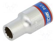 Socket; 12-angles,socket spanner; 5.5mm; 1/4"; short KING TONY