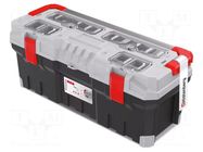 Chest; tool case; black-grey; polymer; TITAN PLUS; 752x300x304mm KISTENBERG