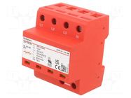 Surge arrester; Type 1+2; 12.5kA; for DIN rail mounting; IP20 DEHN