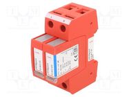 Surge arrester; Type 2; Poles: 1+NPE; 20kA; for DIN rail mounting DEHN