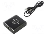 Switch Ethernet; RJ45 socket x3,USB C socket; PnP,PoE (PoE) LOGILINK
