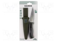 Knife; survival; Tool length: 218mm; Blade length: 102mm BAHCO