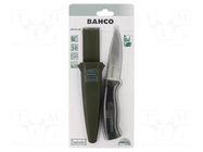 Knife; survival; Tool length: 218mm; Blade length: 102mm BAHCO