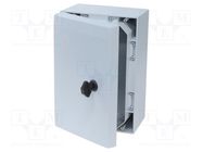 Enclosure: wall mounting; X: 200mm; Y: 300mm; Z: 150mm; ARCA; grey FIBOX