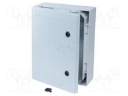 Enclosure: wall mounting; X: 300mm; Y: 400mm; Z: 150mm; ARCA; grey FIBOX