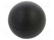 Ball knob; Ø: 20mm; Int.thread: M6; 7.5mm; technopolymer PA ELESA+GANTER