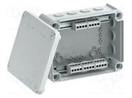 Enclosure: junction box; X: 150mm; Y: 190mm; Z: 77mm; IP66 OBO BETTERMANN