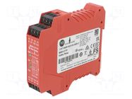 Module: safety relay; 24VAC; 24VDC; IN: 3; OUT: 3; MSR; -5÷55°C; IP40 Allen Bradley Guardmaster
