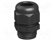 Cable gland; M50; 1.5; black OBO BETTERMANN