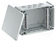 Enclosure: junction box; X: 201mm; Y: 285mm; Z: 120mm; IP66 OBO BETTERMANN