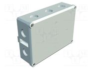 Enclosure: junction box; X: 144mm; Y: 196mm; Z: 71mm; duroplast; IP54 OBO BETTERMANN