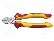 Pliers; side,cutting; steel; 140mm; 1kVAC; Professional electric WIHA