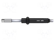 Tool: screwdriver handle; Application: for torque screwdrivers WIHA
