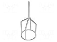 Mixer; 80mm; for mortar; Mounting: hexagonal SOLID TOOLS