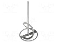Mixer; 80mm; to the paint; Mounting: hexagonal SOLID TOOLS
