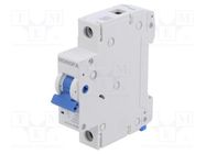 Circuit breaker; 230/400VAC; Inom: 10A; Poles: 1; Charact: C; 4.5kA HONGFA RELAY