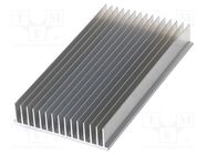 Heatsink: extruded; grilled; universal; aluminium; L: 304.8mm; raw Wakefield Thermal