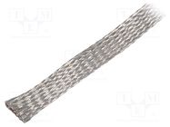 Braids; braid; 150A; 3AWG; Wire dia: 0.25mm; 30.5m; copper strand ALPHA WIRE