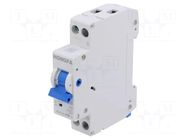 Circuit breaker; 230VAC; Inom: 10A; Poles: 1+N; Charact: C; 4.5kA HONGFA RELAY