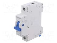 Circuit breaker; 230/400VAC; Inom: 6A; Poles: 1; Charact: C; 4.5kA HONGFA RELAY