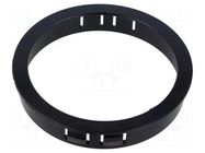 Grommet; Ømount.hole: 101.6mm; Øhole: 87.8mm; black; UL94V-2 ESSENTRA