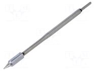 Tip; conical; 0.4mm; for  soldering iron QUICK