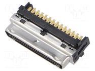 Connector: D-Sub; plug; female; DH; PIN: 51; for cable; soldering HIROSE