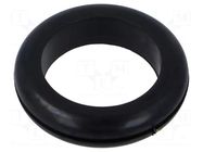 Grommet; Ømount.hole: 52mm; Øhole: 41mm; black; -40÷125°C; EPDM ESSENTRA