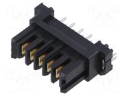 Connector: PCB to PCB; socket; male; FX30B; 15A; PIN: 5; vertical HIROSE