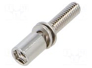 Fixation screw; DH; 0.9÷1.2mm HIROSE