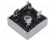 Bridge rectifier: single-phase; Urmax: 200V; If: 35A; Ifsm: 400A DC COMPONENTS