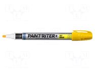 Marker: with liquid paint; yellow; PAINTRITER+ HP; Tip: round MARKAL