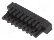 Connector: wire-board; DF52; crimped; PIN: 8; plug; for cable; 0.8mm HIROSE