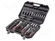 Wrench-set; 6-angles,socket spanner; 179pcs. PROLINE