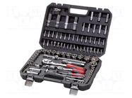 Wrench-set; 6-angles,socket spanner; 94pcs. PROLINE