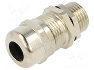 Cable gland; without nut; M32; IP68; brass; Entrelec TE Connectivity