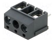 Connector: PCB terminal block; terminal; 16A; 250V; angled 90° KARSON
