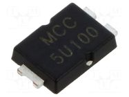 Diode: Schottky rectifying; TO277; SMD; 100V; 5A; reel,tape MICRO COMMERCIAL COMPONENTS