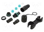 Connector: AC supply; screw terminal; TH385; 10A; 500V; ways: 5 TECHNO