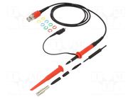 Probe: for oscilloscope; high voltage; 300MHz; 100: 1; 4kV; 1.2ns TESTEC