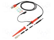 Probe: for oscilloscope; high voltage; 300MHz; 100: 1; 4kV; 1.2ns TESTEC