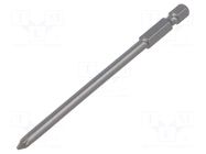 Screwdriver bit; Pozidriv®; PZ1; Overall len: 100mm FELO