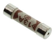 FUSE, QUICK BLOW, 13A, 6.3X25.4MM