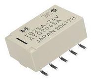 SIGNAL RELAY, DPDT, 12VDC, 1A, SMD