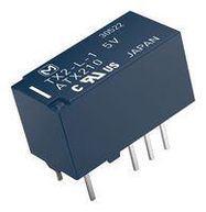 RELAY, SIGNAL, DPDT, 30VDC, 2A