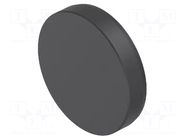 Actuator lens; OptoHiT; black; plastic; Ø23.7mm EAO