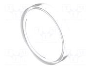 Actuator lens; OptoHiT; colourless; plastic; Ø23.7mm EAO