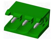 Connector: pluggable terminal block; socket; male; OQ; 20A; 300V AMPHENOL ANYTEK